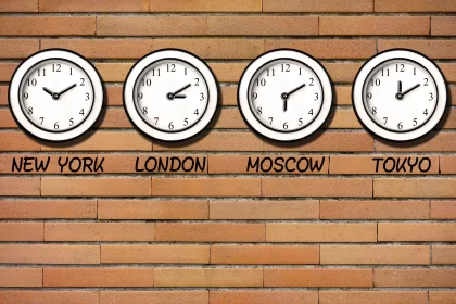 different Time Zones