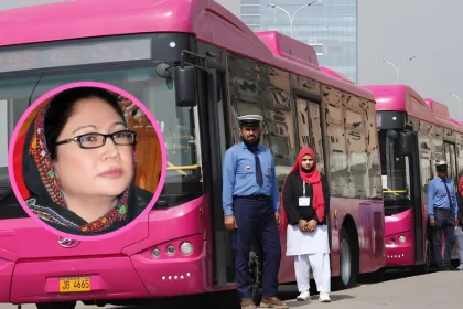 Free Pink Bus Service for Women
