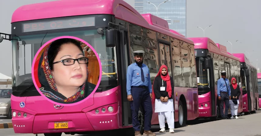 Free Pink Bus Service for Women