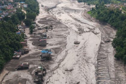 Nepal Tibet flash flood