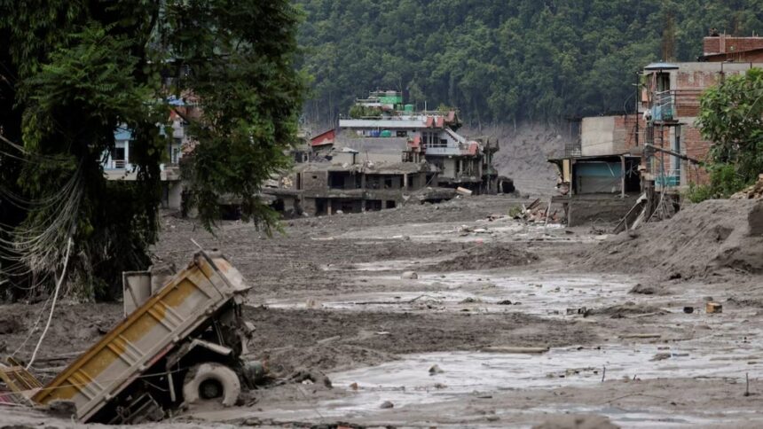 Nepal Tibet flood