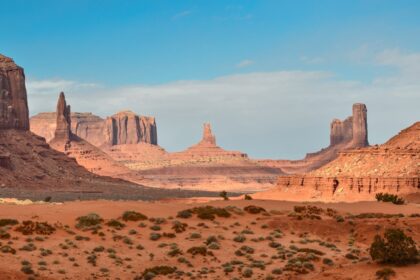 Desert mountain landscape, representative image