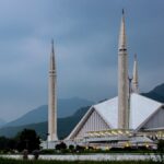 Faisal Mosque in Islamabad, Pakistan, as the IMF reaches a staff-level agreement with Pakistan