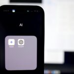 Close-up of an AI assistant interface on a phone screen, illustrating the new Gemini app for Windows