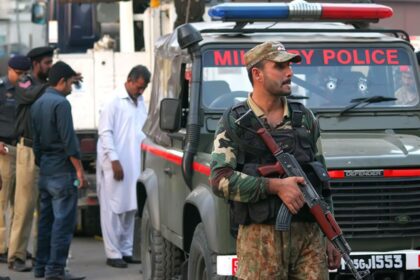Pakistani security forces vehicle, file photo