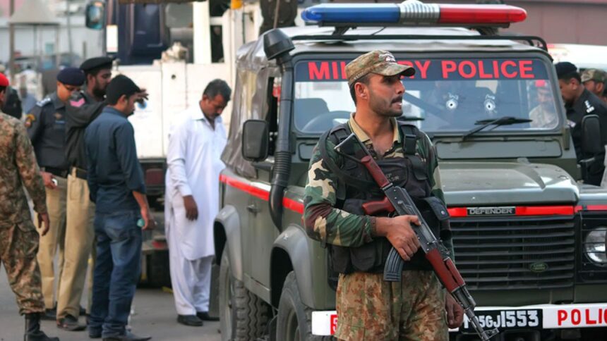 Pakistani security forces vehicle, file photo