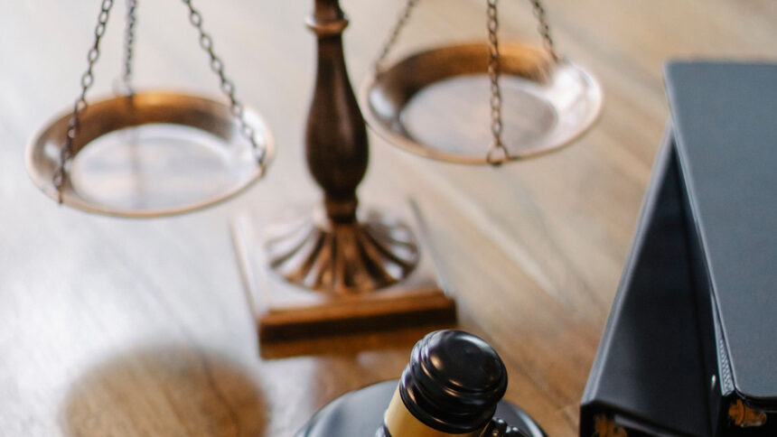 Gavel and scales of justice symbolizing a Pakistani court verdict