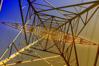Electricity transmission towers representing Pakistan power grid