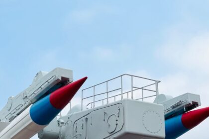 Illustrative stock photo of a missile launcher (file photo, not the actual North Korean launch)
