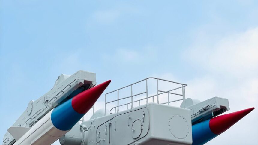 Illustrative stock photo of a missile launcher (file photo, not the actual North Korean launch)