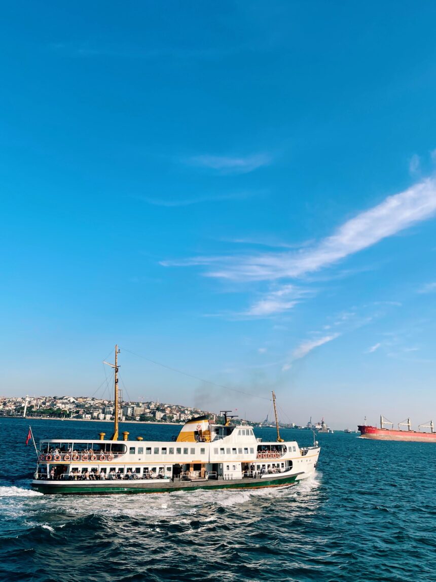 Ferry vessel at sea, file photo
