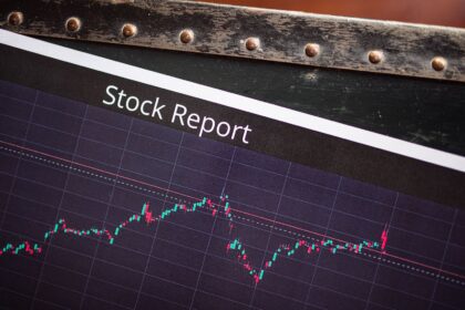 Stock market chart showing PSXdeclining market performance amid geopolitical tensions