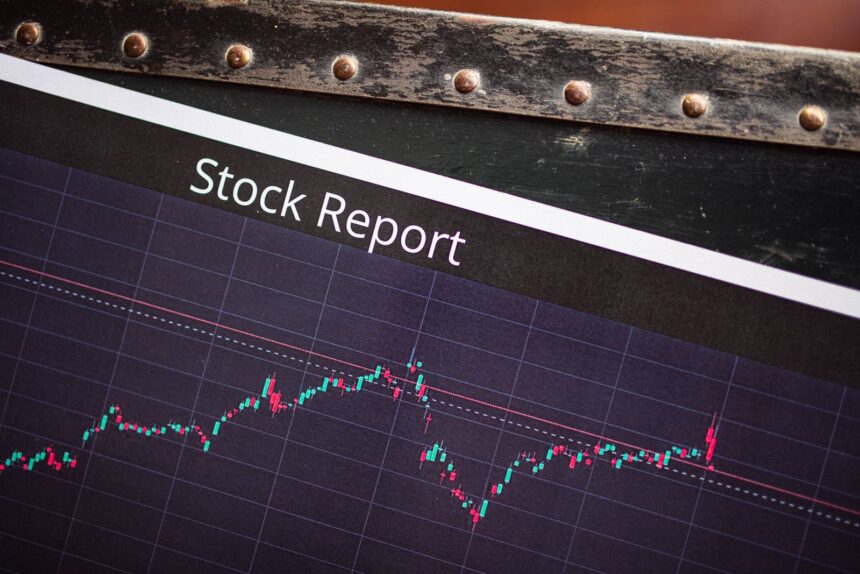 Stock market chart showing PSXdeclining market performance amid geopolitical tensions