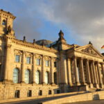 The Reichstag building in Berlin, home of the German Bundestag