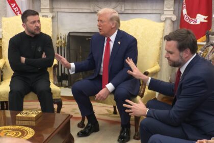 Trump and Zelenskyy at a prior Oval Office meeting