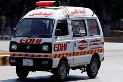 Ambulance in Islamabad, file photo, illustrating the IIUI gold medalist case