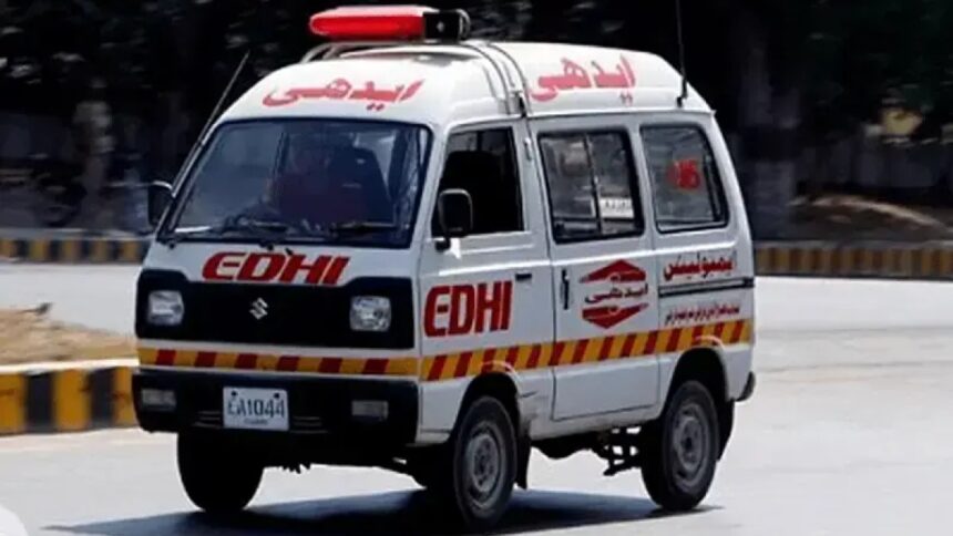 Ambulance in Islamabad, file photo, illustrating the IIUI gold medalist case