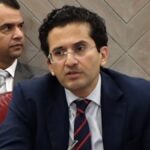 Petroleum Minister Ali Pervaiz Malik speaks at the National Assembly petroleum committee in Islamabad